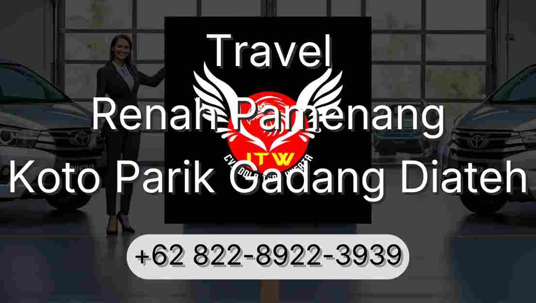 Travel Renah Pamenang Koto Parik Gadang Diateh