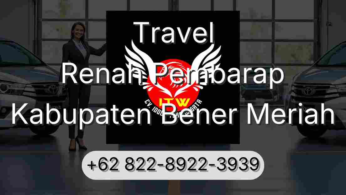 Travel Renah Pembarap Kabupaten Bener Meriah