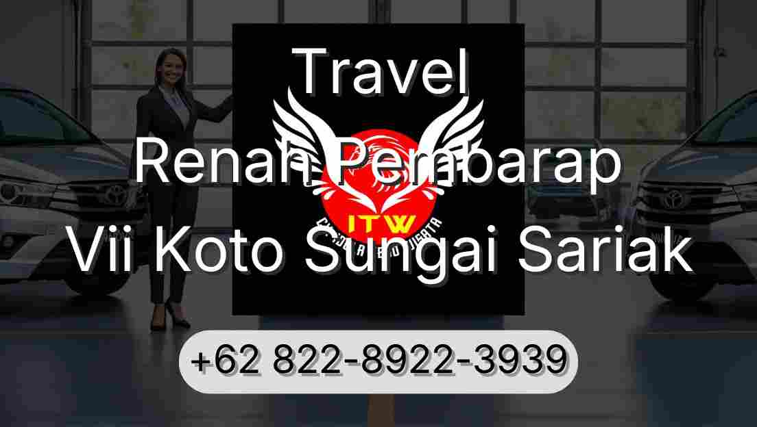 Travel Renah Pembarap Vii Koto Sungai Sariak