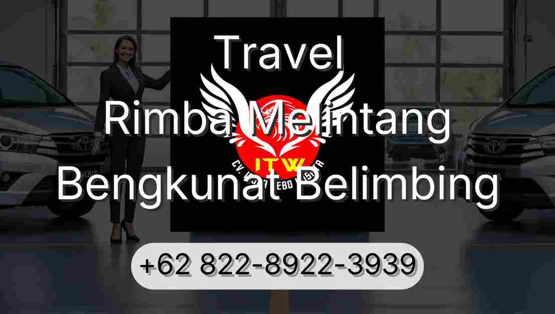 Travel Rimba Melintang Bengkunat Belimbing