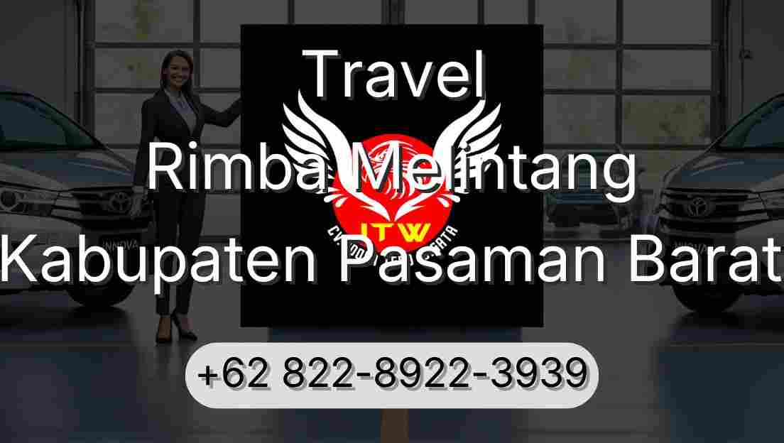 Travel Rimba Melintang Kabupaten Pasaman Barat