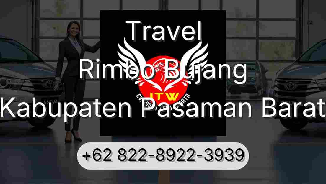 Travel Rimbo Bujang Kabupaten Pasaman Barat