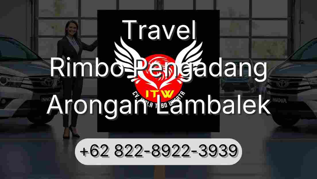 Travel Rimbo Pengadang Arongan Lambalek