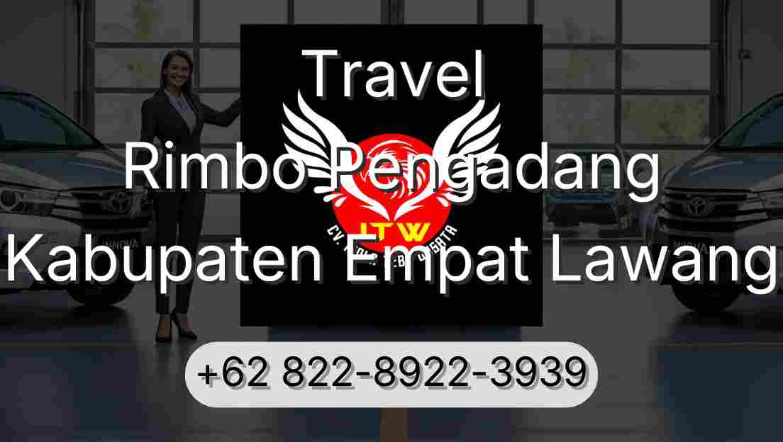 Travel Rimbo Pengadang Kabupaten Empat Lawang