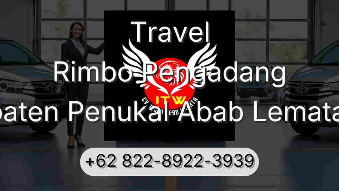 Travel Rimbo Pengadang Kabupaten Penukal Abab Lematang Ilir