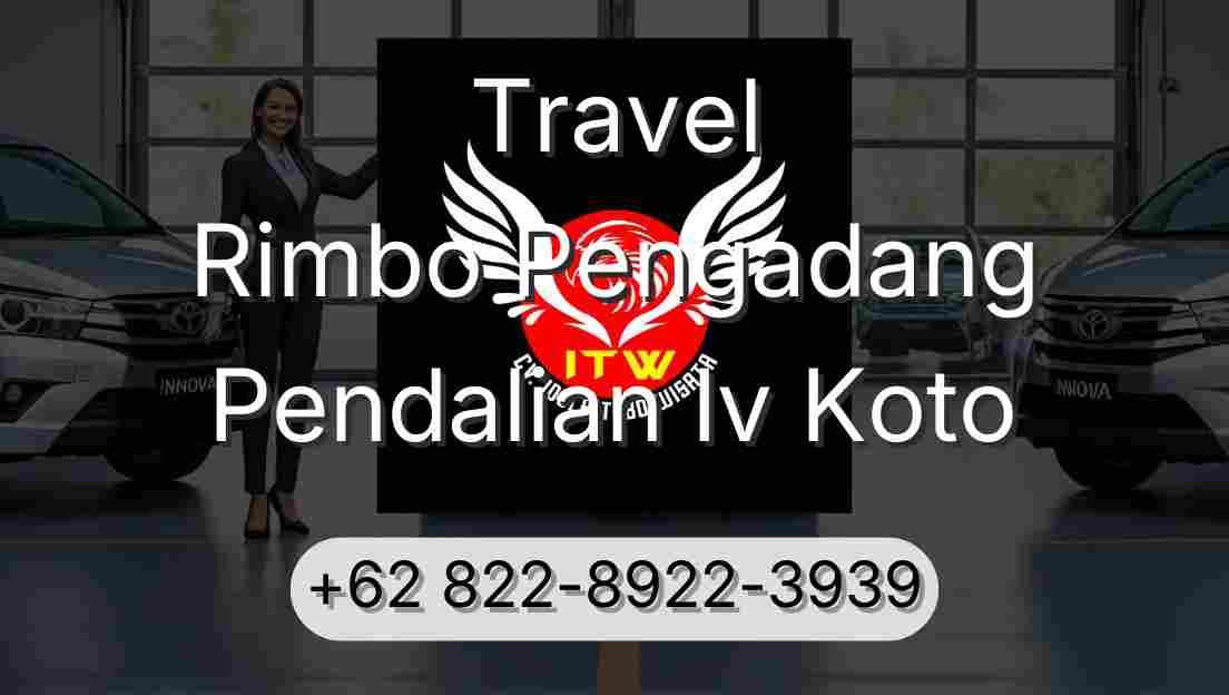 Travel Rimbo Pengadang Pendalian Iv Koto