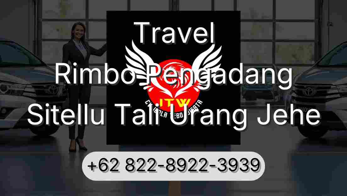 Travel Rimbo Pengadang Sitellu Tali Urang Jehe