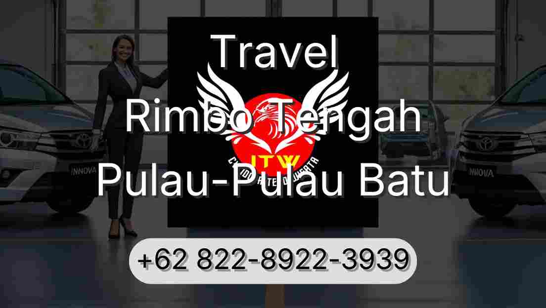 Travel Rimbo Tengah Pulau-Pulau Batu