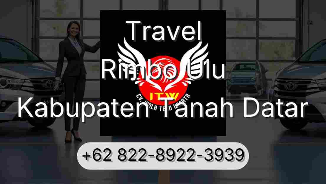Travel Rimbo Ulu Kabupaten Tanah Datar