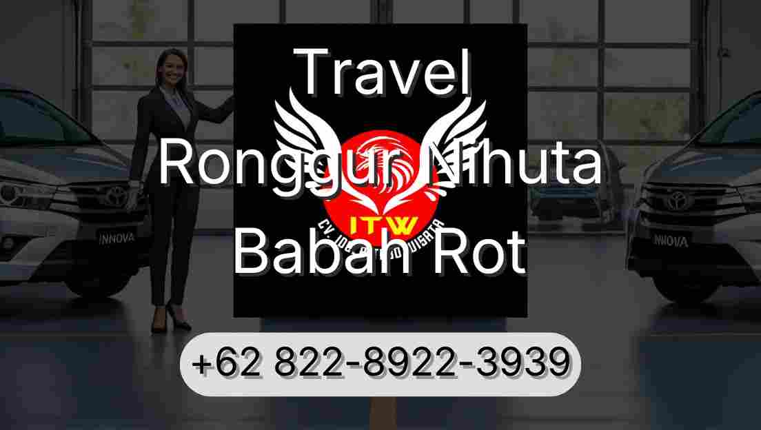 Travel Ronggur Nihuta Babah Rot