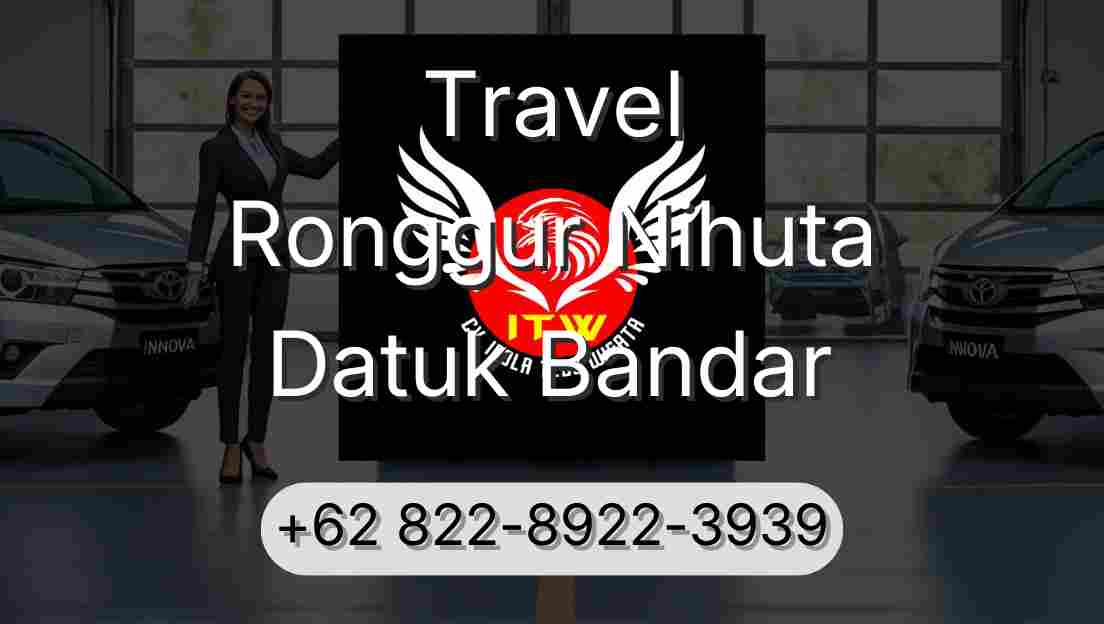 Travel Ronggur Nihuta Datuk Bandar