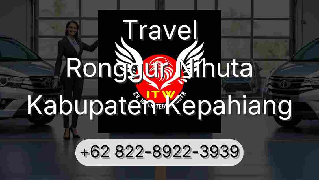 Travel Ronggur Nihuta Kabupaten Kepahiang