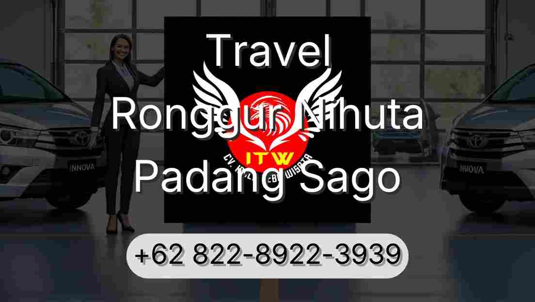 Travel Ronggur Nihuta Padang Sago