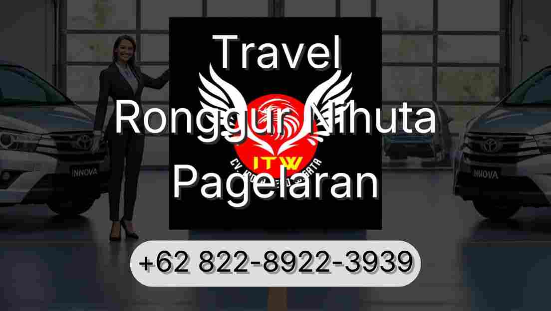 Travel Ronggur Nihuta Pagelaran