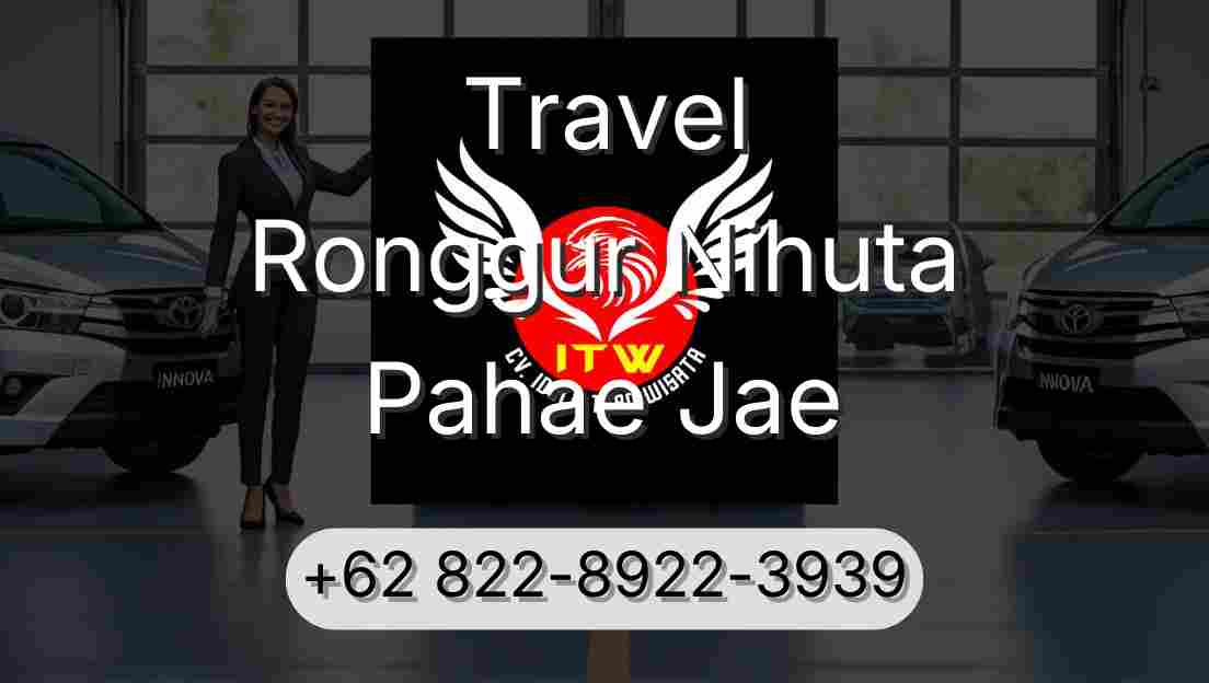 Travel Ronggur Nihuta Pahae Jae
