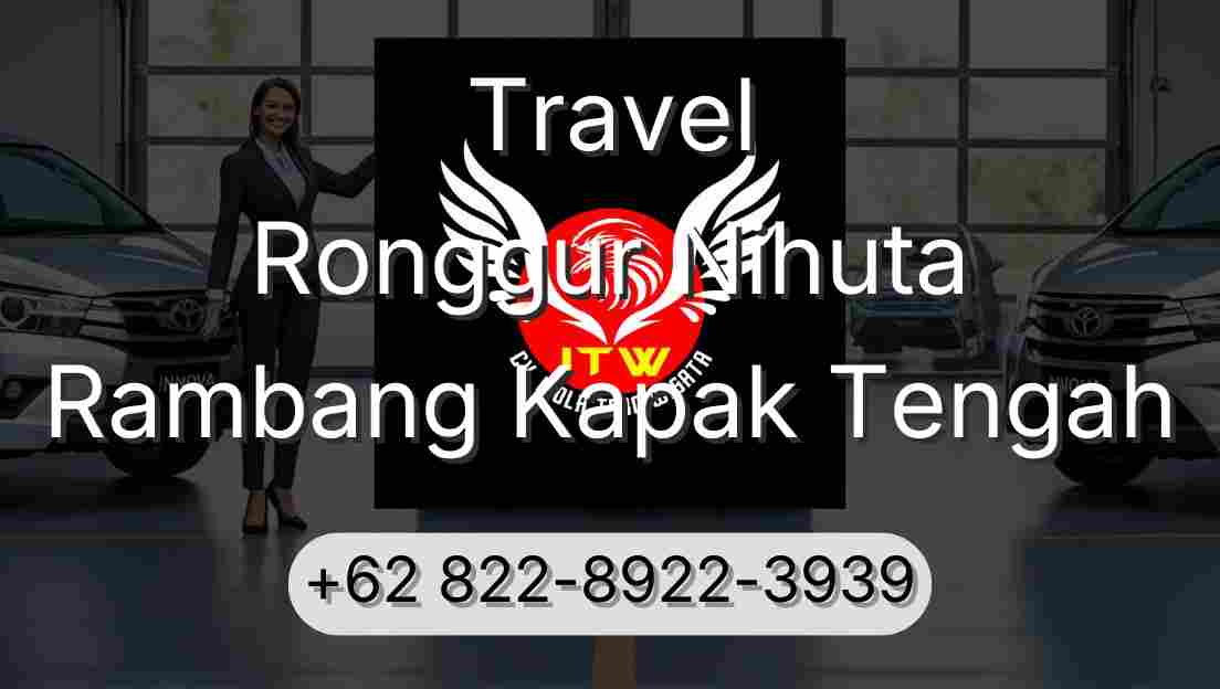 Travel Ronggur Nihuta Rambang Kapak Tengah