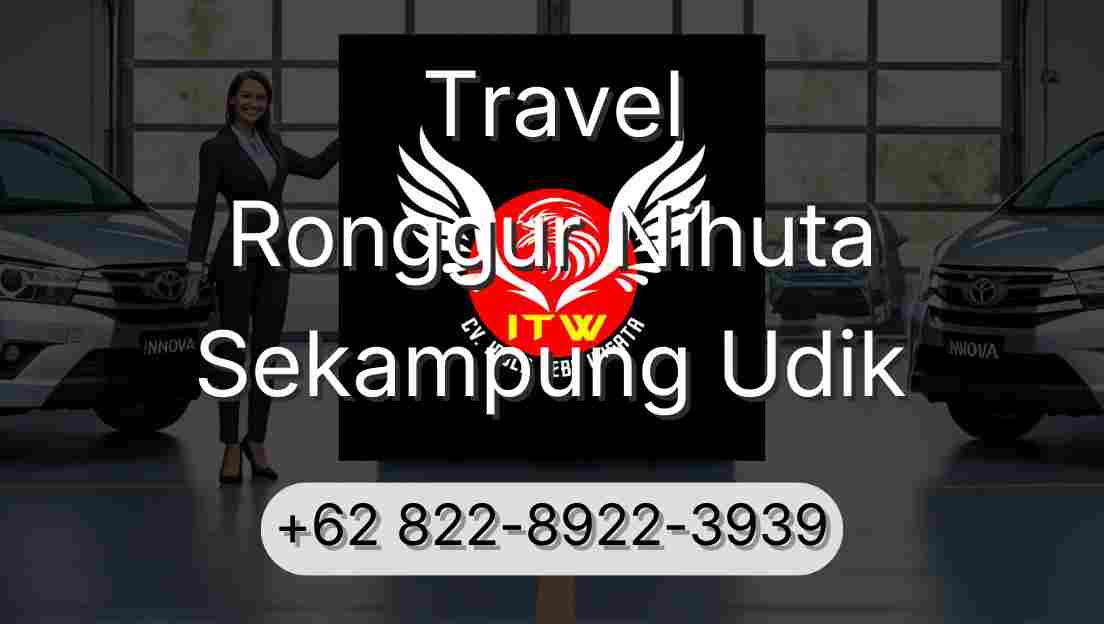 Travel Ronggur Nihuta Sekampung Udik