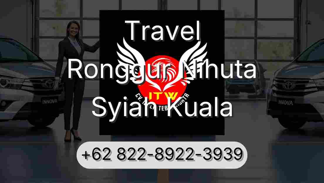 Travel Ronggur Nihuta Syiah Kuala