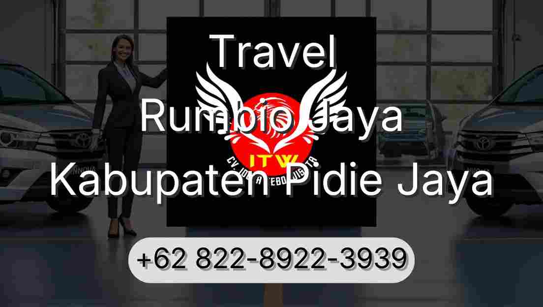Travel Rumbio Jaya Kabupaten Pidie Jaya