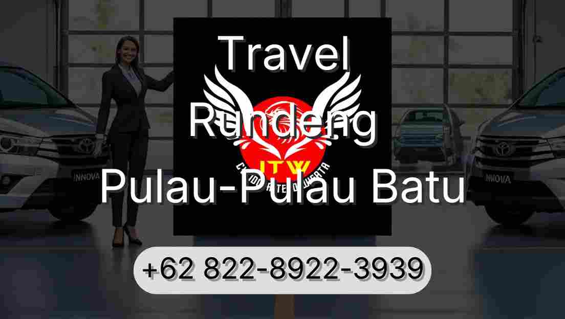 Travel Rundeng Pulau-Pulau Batu