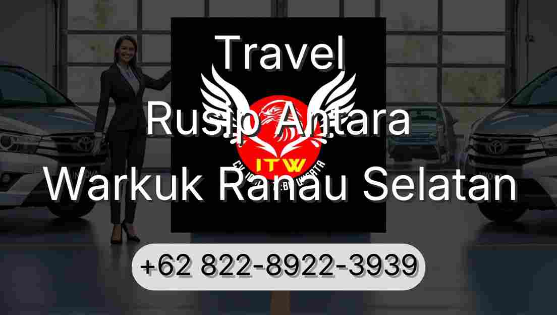 Travel Rusip Antara Warkuk Ranau Selatan