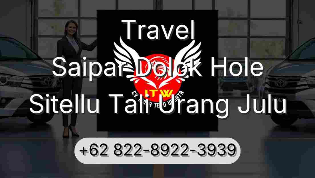 Travel Saipar Dolok Hole Sitellu Tali Urang Julu