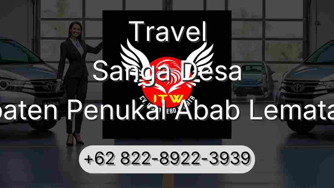 Travel Sanga Desa Kabupaten Penukal Abab Lematang Ilir