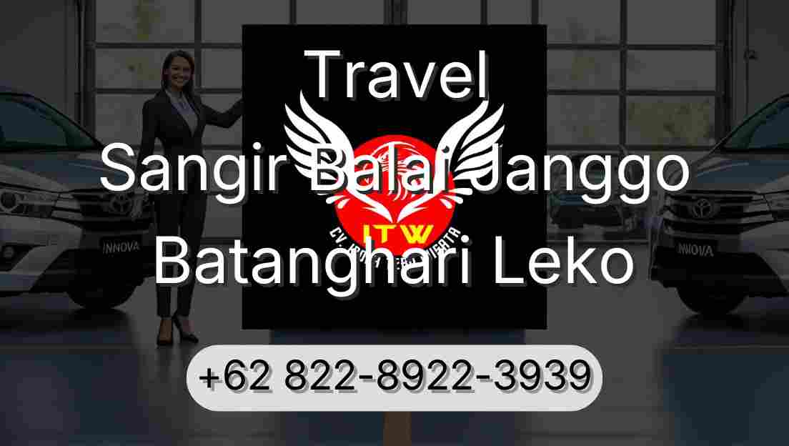 Travel Sangir Balai Janggo Batanghari Leko