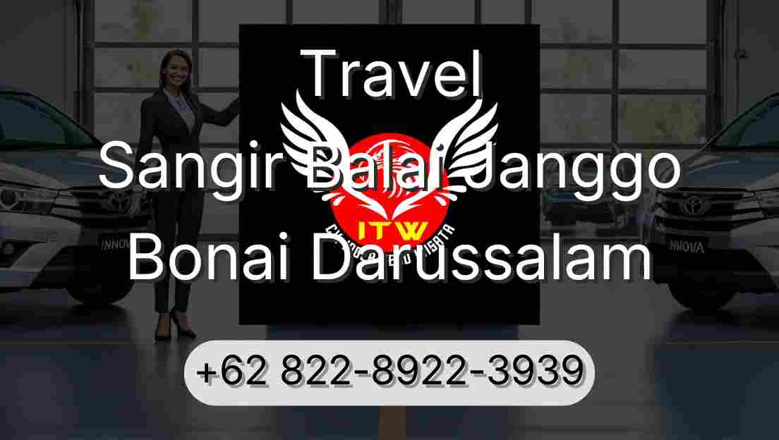 Travel Sangir Balai Janggo Bonai Darussalam