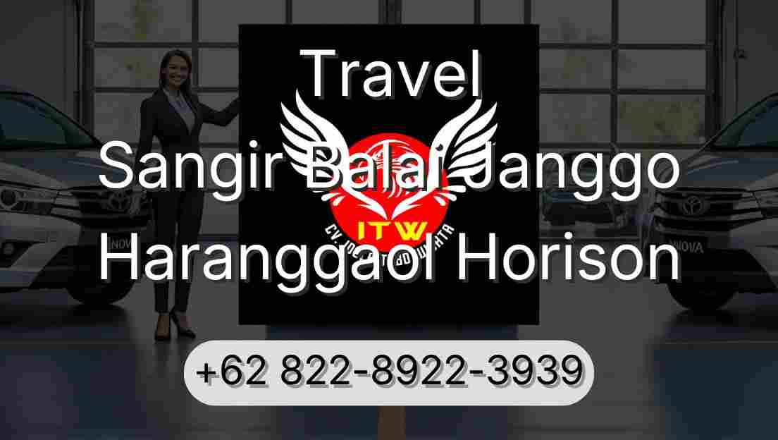 Travel Sangir Balai Janggo Haranggaol Horison