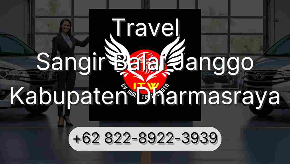 Travel Sangir Balai Janggo Kabupaten Dharmasraya