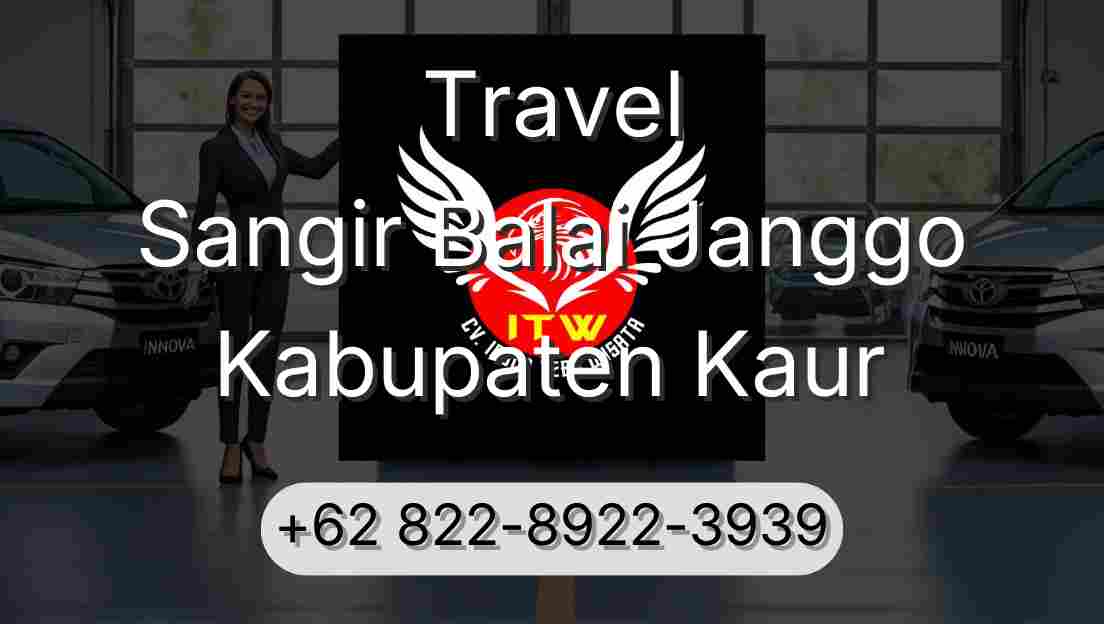 Travel Sangir Balai Janggo Kabupaten Kaur