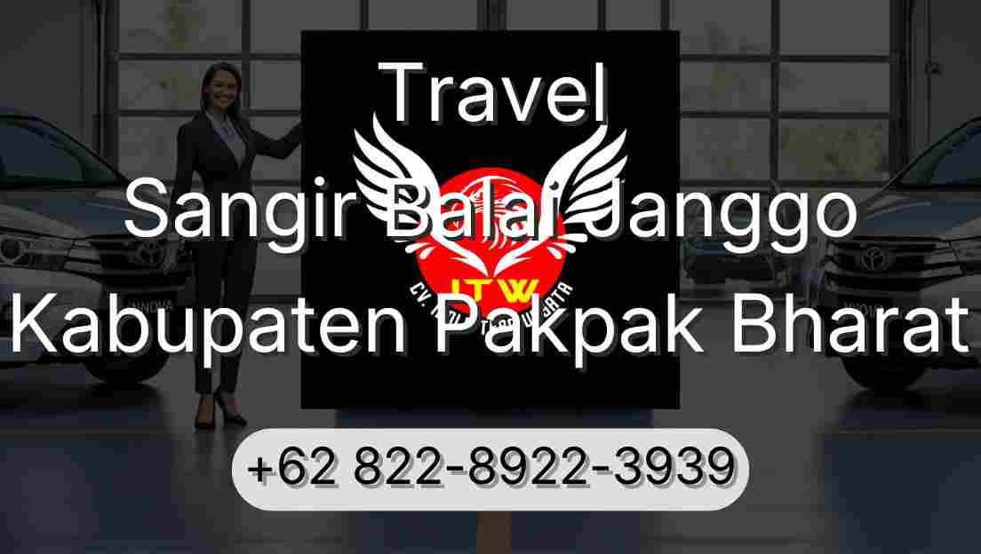 Travel Sangir Balai Janggo Kabupaten Pakpak Bharat