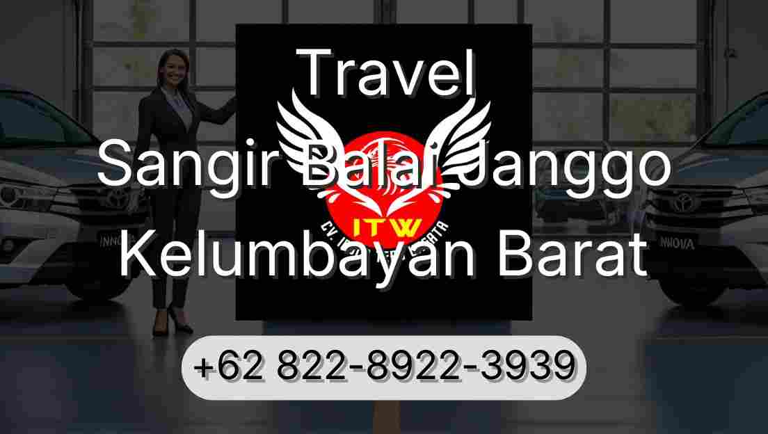 Travel Sangir Balai Janggo Kelumbayan Barat