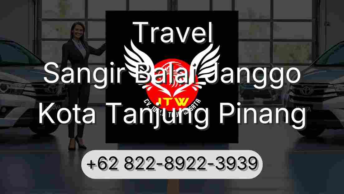 Travel Sangir Balai Janggo Kota Tanjung Pinang