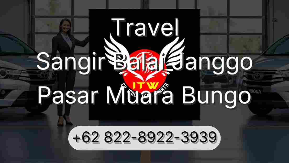 Travel Sangir Balai Janggo Pasar Muara Bungo