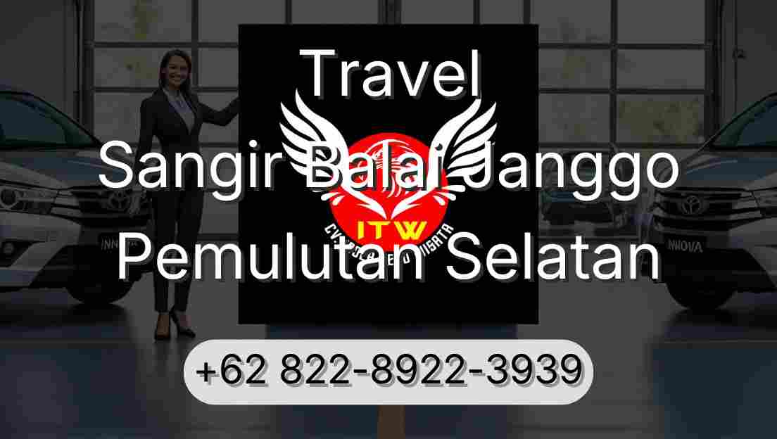 Travel Sangir Balai Janggo Pemulutan Selatan