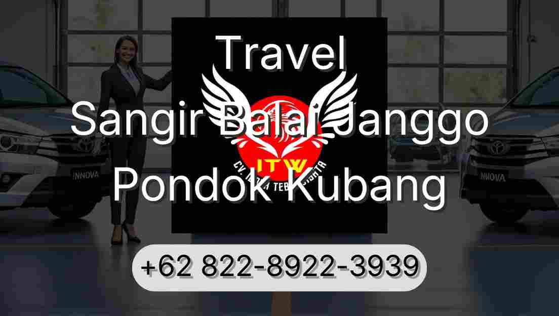 Travel Sangir Balai Janggo Pondok Kubang