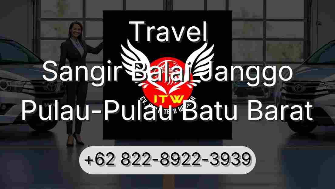 Travel Sangir Balai Janggo Pulau-Pulau Batu Barat
