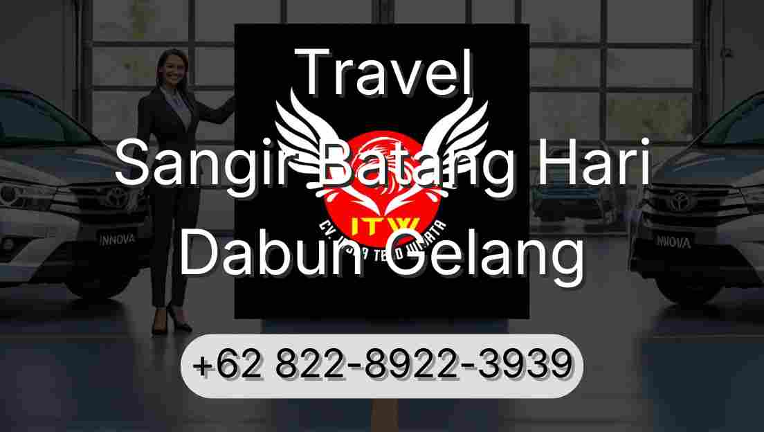 Travel Sangir Batang Hari Dabun Gelang