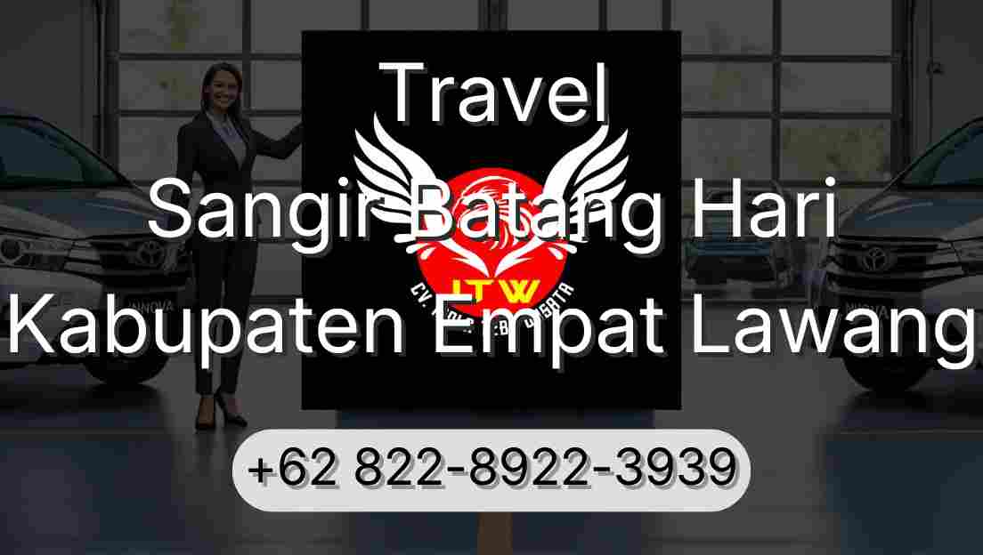 Travel Sangir Batang Hari Kabupaten Empat Lawang