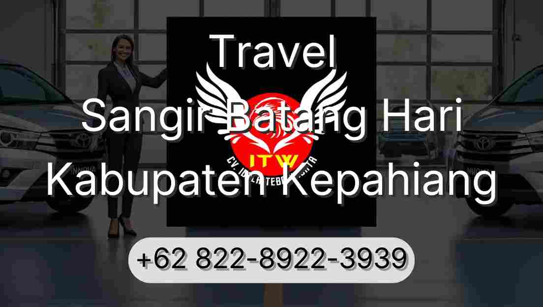 Travel Sangir Batang Hari Kabupaten Kepahiang
