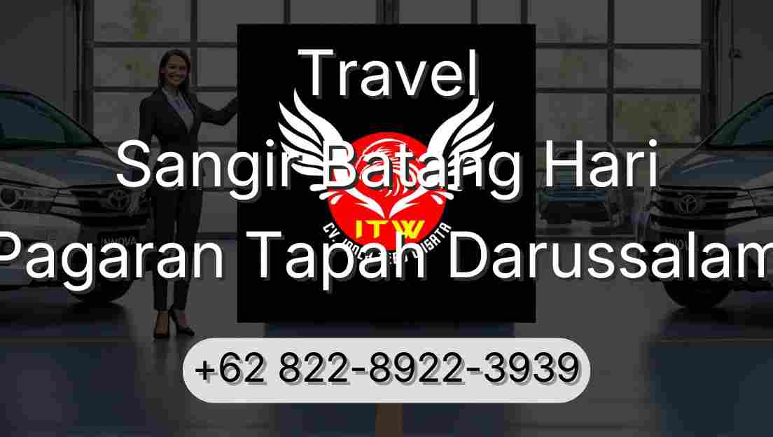 Travel Sangir Batang Hari Pagaran Tapah Darussalam