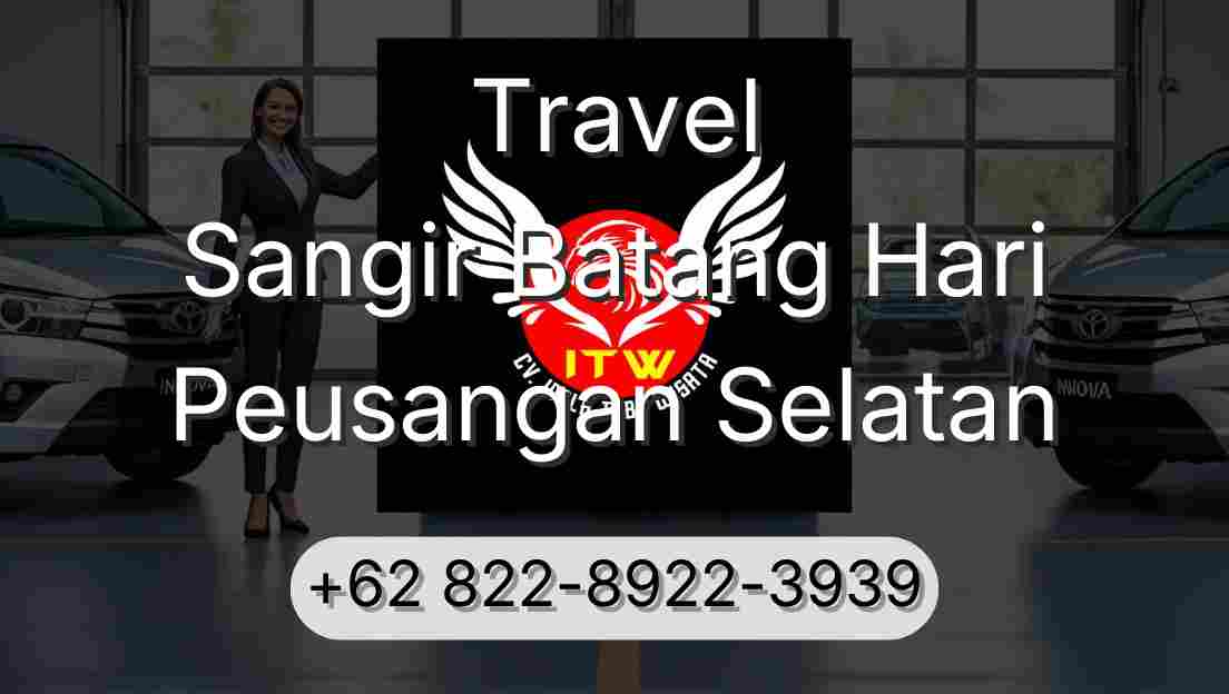 Travel Sangir Batang Hari Peusangan Selatan