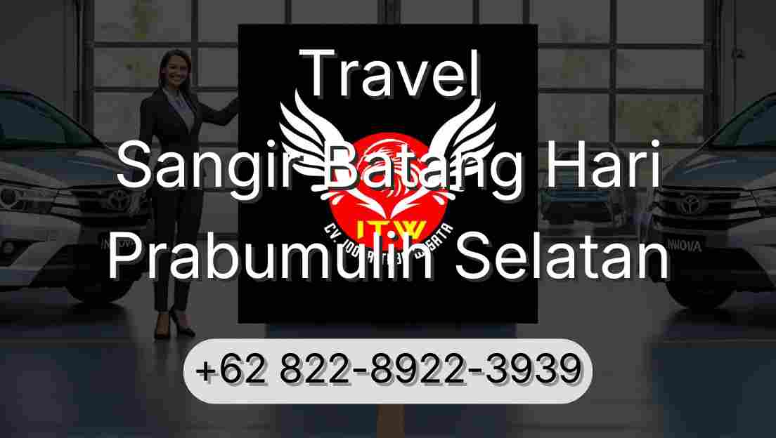 Travel Sangir Batang Hari Prabumulih Selatan