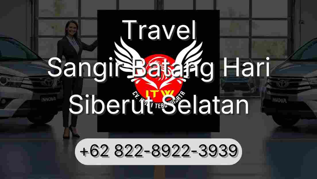 Travel Sangir Batang Hari Siberut Selatan