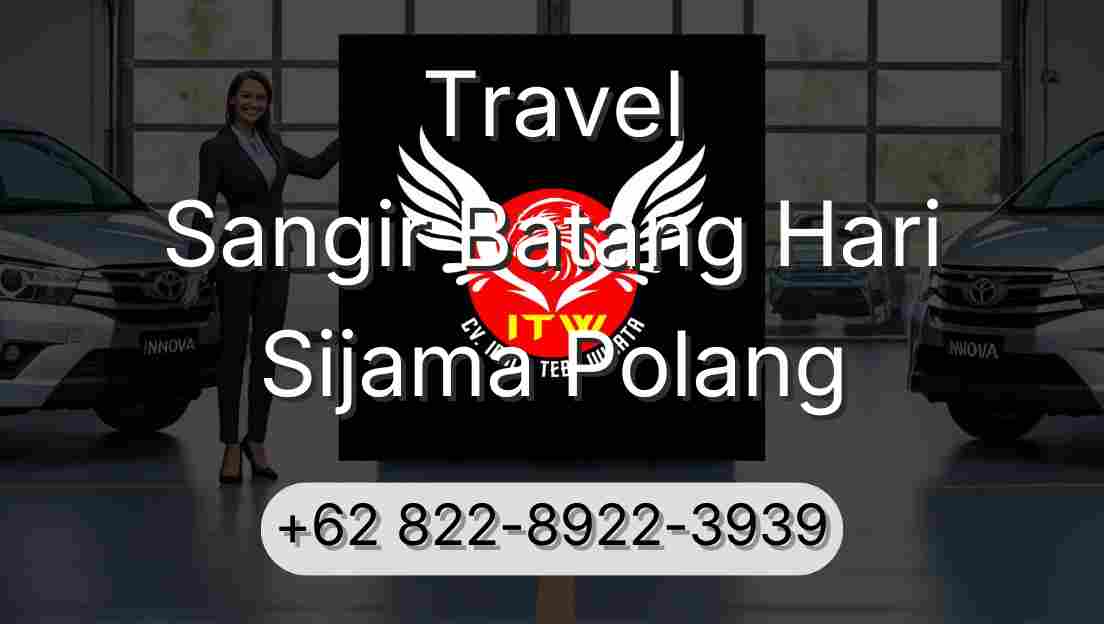 Travel Sangir Batang Hari Sijama Polang