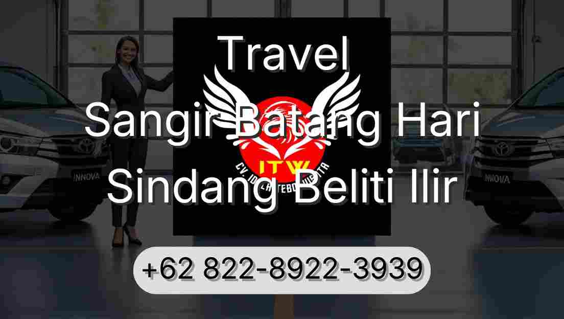 Travel Sangir Batang Hari Sindang Beliti Ilir