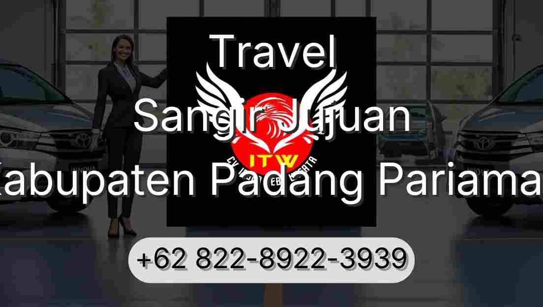 Travel Sangir Jujuan Kabupaten Padang Pariaman