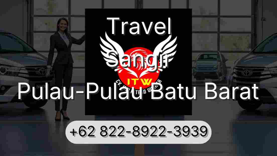 Travel Sangir Pulau-Pulau Batu Barat